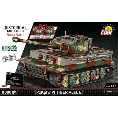 COBI 2807 Nemecký tank PzKpfw VI TIGER č. 114