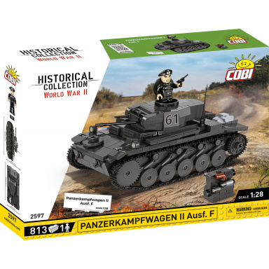 COBI 2597 Nemecký Panzerkampfwagen II Ausf. F