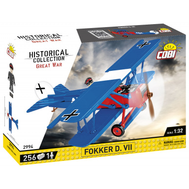 COBI 2994 Nemecké stíhacie lietadlo Fokker D.VII